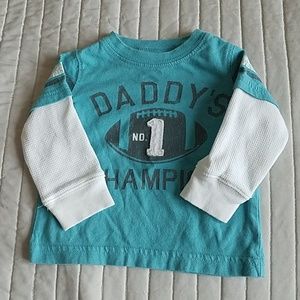 Carters Daddy Champion Long Sleeve Tee